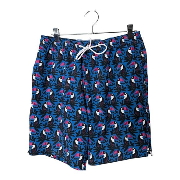 Bonobos Riviera recycled polyester swim trunks with elastic waistband size m - Picture 3 of 10